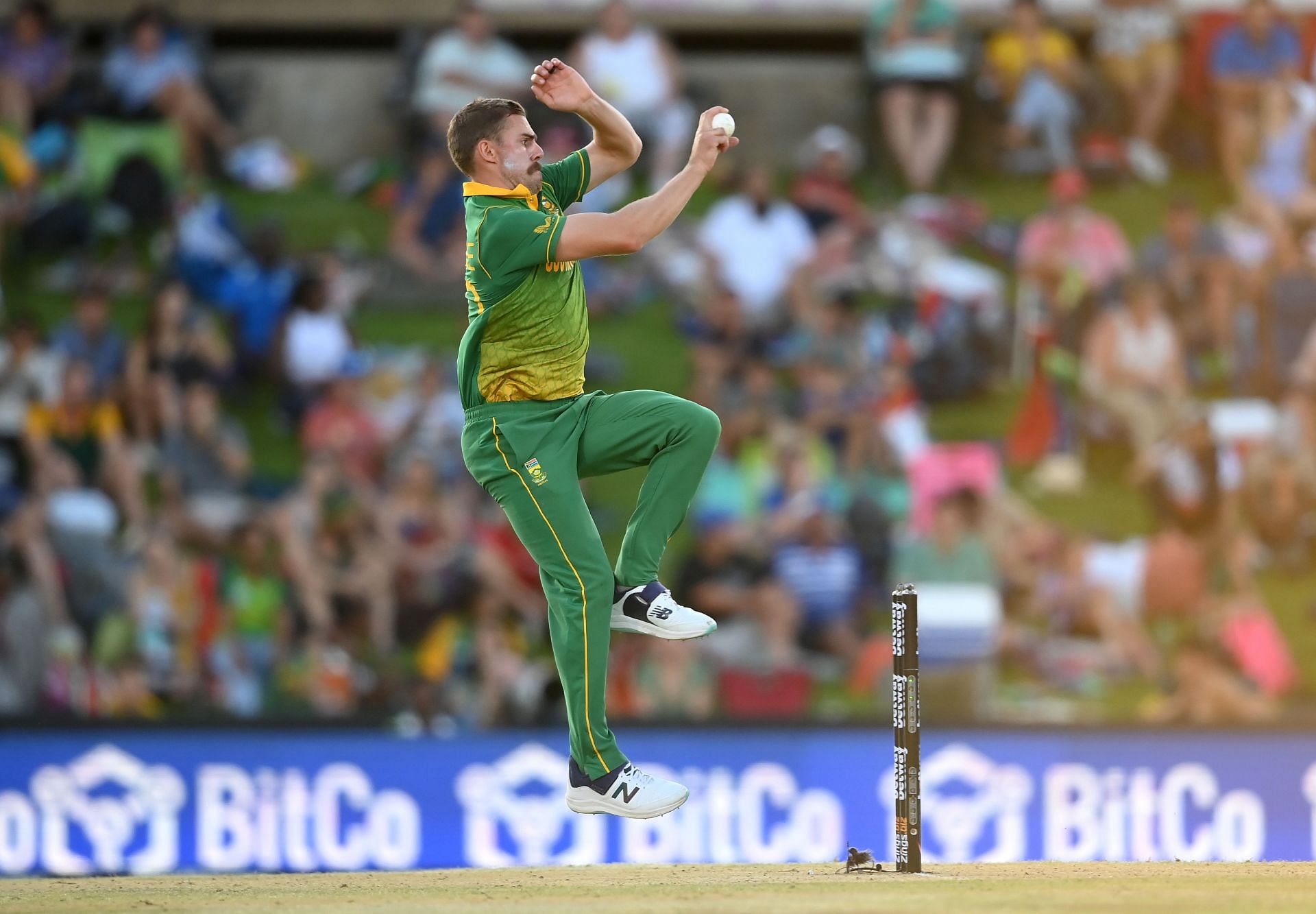 Anrich Nortje has been ruled out of the World Cup. (Pic: Getty Images)